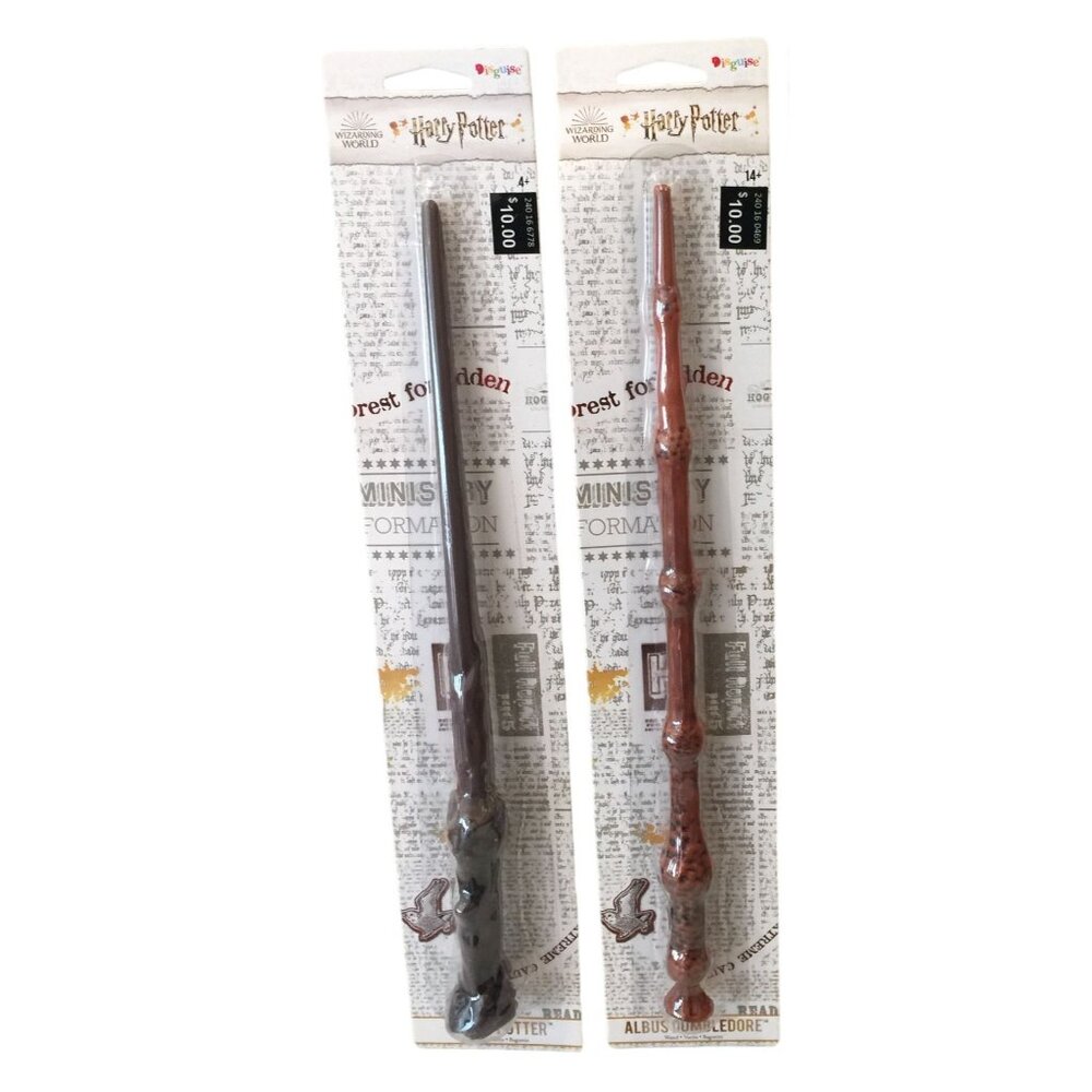 Wizarding World Wands Harry Potter Albus Dumbledore Set of 2